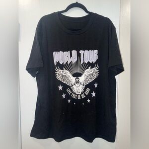 Black World Tour Graphic T-Shirt